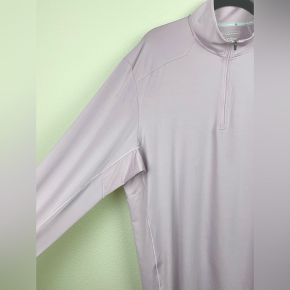 Coolibar Men's XL UPF 50+ Agility Perfromance Pullover Lilac Purple Long Sleeve - Picture 7 of 15